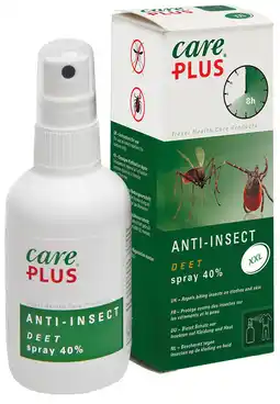 De Online Drogist Care plus anti-insect deet spray 40% aanbieding
