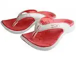 De Online Drogist Zori teenslippers rood/wit maat-12 aanbieding