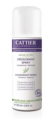 De Online Drogist Cattier paris deospray kardemom patchouli aanbieding