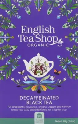 De Online Drogist English tea shop decaffeinated breakfast aanbieding