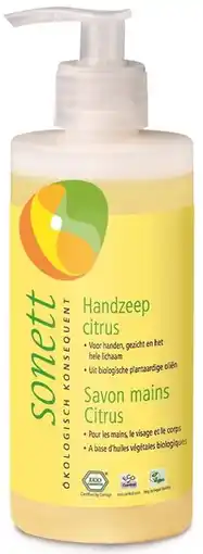 De Online Drogist Sonett handzeep citrus pompje aanbieding