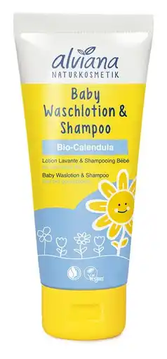 De Online Drogist Alviana baby waslotion shampoo aanbieding