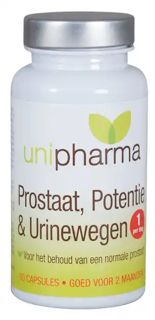 De Online Drogist Unipharma prostaat, potentie & urinewegen capsules aanbieding