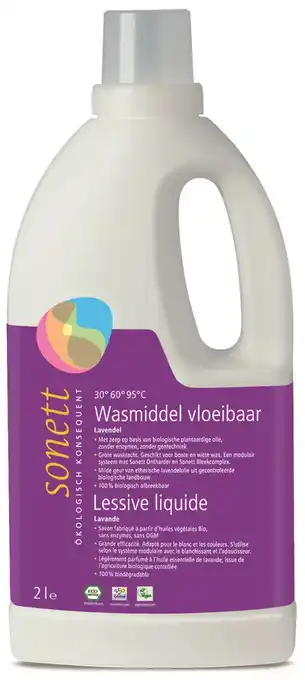 De Online Drogist Sonett wasmiddel vloeibaar lavendel aanbieding