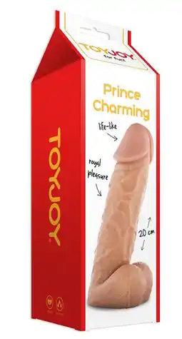 De Online Drogist Toyjoy dildo prince charming 20cm aanbieding