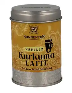 De Online Drogist Sonnentor kurkuma latte vanille aanbieding