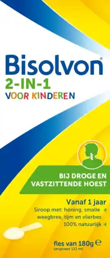 De Online Drogist Bisolvon 2-in-1 voor kinderen aanbieding