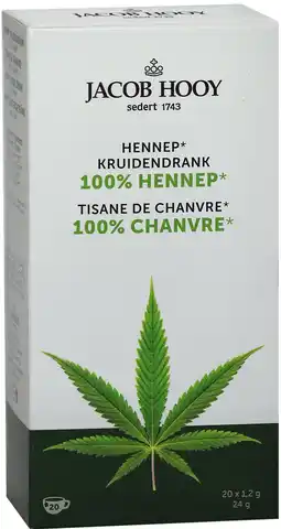 De Online Drogist Jacob hooy thee hennep kruidendrank aanbieding