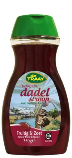 De Online Drogist De traay dadelstroop fruitig & zoet eko aanbieding