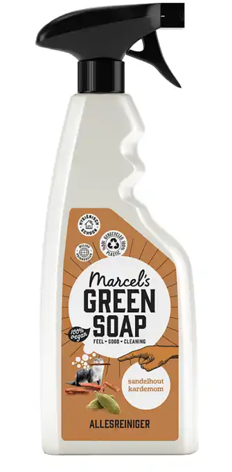 De Online Drogist Marcels green soap allesreiniger spray sandelhout & kardemom aanbieding