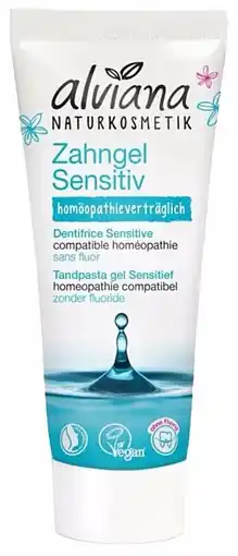 De Online Drogist Alviana tandpasta sensitive aanbieding