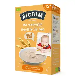 De Online Drogist Biobim tarwepapje 12mnd+ aanbieding