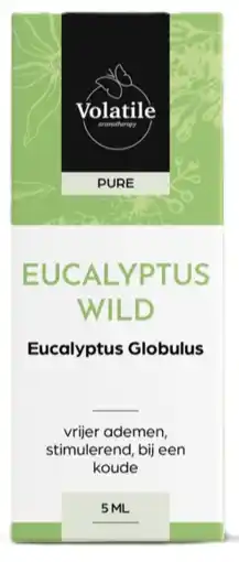 De Online Drogist Volatile eucalyptus wild (eucalyptus globulus) 5ml aanbieding