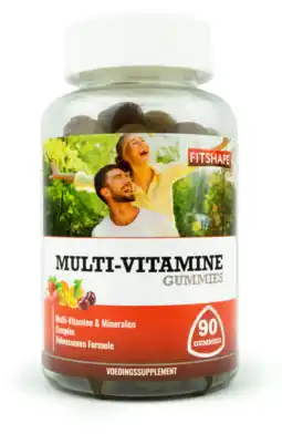 De Online Drogist Fitshape multi vitamine gummies aanbieding