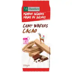 De Online Drogist Damhert low carb centwafers cacao aanbieding