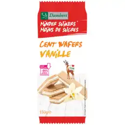 De Online Drogist Damhert low carb centwafers vanille aanbieding