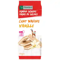 De Online Drogist Damhert low carb centwafers vanille aanbieding