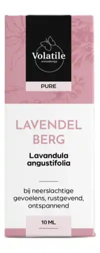 De Online Drogist Volatile lavendel berg (lavandula officinalis) 10ml aanbieding