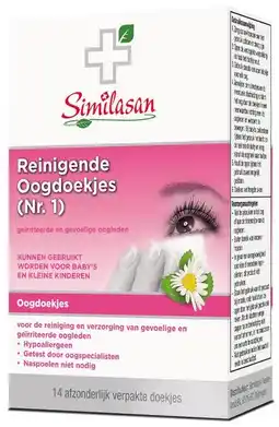 De Online Drogist Similasan reinigende oogdoekjes nr. 1 aanbieding