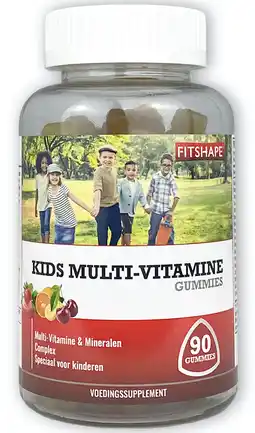 De Online Drogist Fitshape kids multi-vitamine gummies aanbieding