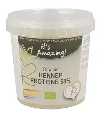 De Online Drogist Its amazing organic hennep proteine 58% aanbieding