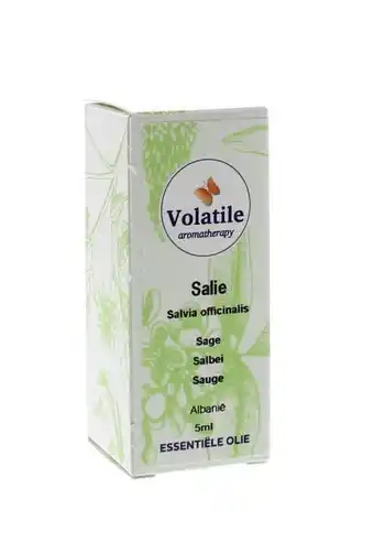 De Online Drogist Volatile salie (salvia officinalis) 5ml aanbieding