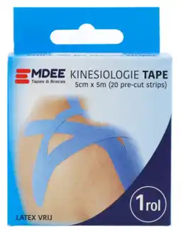 De Online Drogist Emdee kinesio tape blue aanbieding