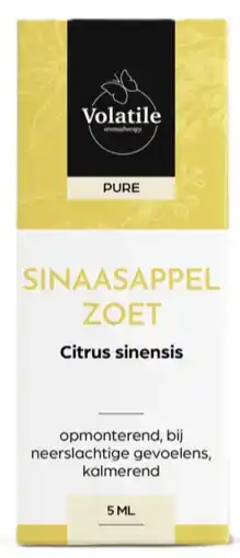 De Online Drogist Volatile sinaasappel zoet (citrus sinensis) 5ml aanbieding
