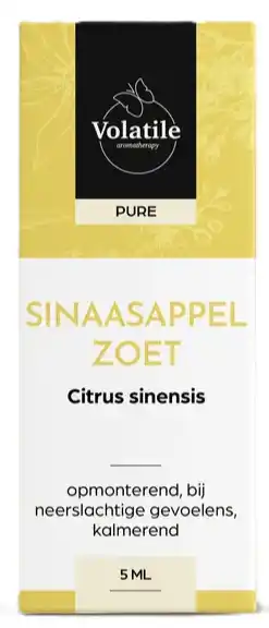 De Online Drogist Volatile sinaasappel zoet (citrus sinensis) 5ml aanbieding
