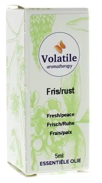 De Online Drogist Volatile aromamengsel fris, rust 5ml aanbieding