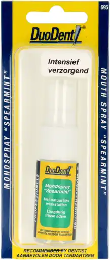 De Online Drogist Duodent mondspray spearmint aanbieding