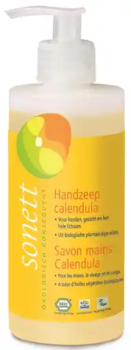 De Online Drogist Sonett handzeep calendula pompje aanbieding
