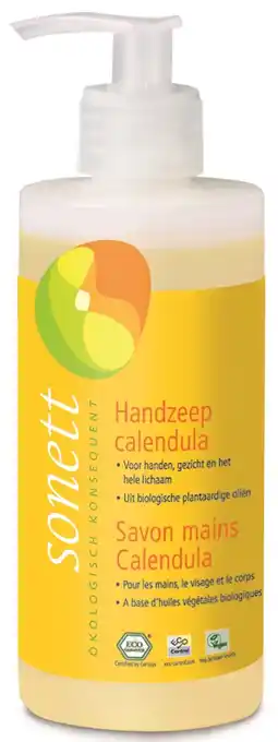 De Online Drogist Sonett handzeep calendula pompje aanbieding