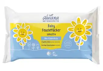 De Online Drogist Alviana babydoekjes vochtig aanbieding
