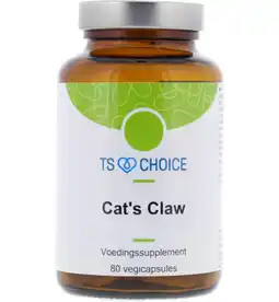 De Online Drogist Ts choice cat&aposs claw capsules aanbieding