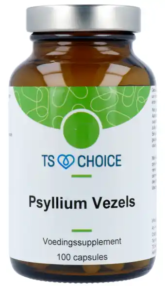 De Online Drogist Ts choice psyllium vezels capsules aanbieding