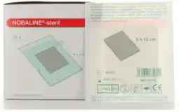 De Online Drogist Nobaline steriel compres 8x10 cm aanbieding