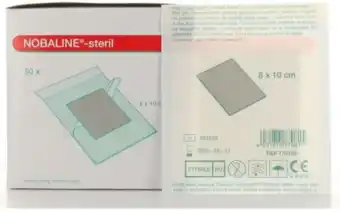 De Online Drogist Nobaline steriel compres 8x10 cm aanbieding