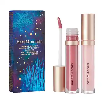 Douglas Bareminerals mineralist shining moments lip gloss-balm duo aanbieding