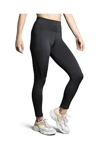 Amazon Danish endurance workout leggings, voor dames, hoge taille, met zak aanbieding