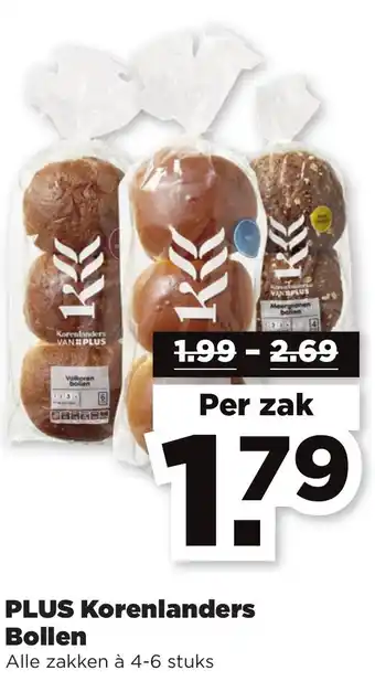 PLUS PLUS Korenlanders Bollen aanbieding