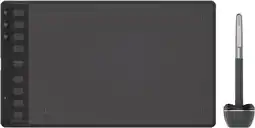 Amazon Huion inspiroy 2 m grafisch tablet, nieuwe pw110 digitale pen, 8 aanpasbare sneltoetsen, 3 groepstoetsen, 1 gemakkelijk te ge aanbieding