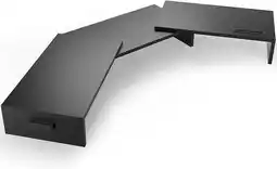 Amazon Bontec standverhoger voor twee monitoren, desktopmonitorstandaard met smartphonehouder, verstelbare lengte en draaihoek, hout aanbieding