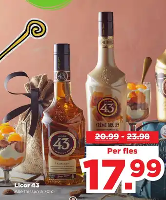 PLUS Licor 43 Alle flessen à 70 cl aanbieding