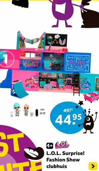 Intertoys L.O.L. Surprise! Fashion Show clubhuis aanbieding