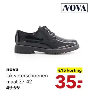 Scapino nova lak veterschoenen maat 37-42 aanbieding