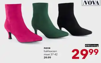 Scapino nova haklaarzen maat 37-42 aanbieding