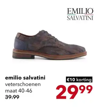 Scapino emilio salvatini veterschoenen maat 40-46 aanbieding