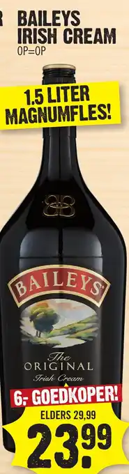 Super Dirck 3 BAILEYS IRISH CREAM aanbieding