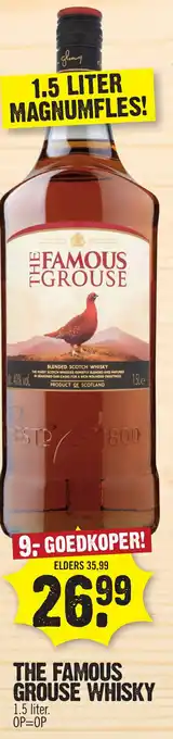 Dirk THE FAMOUS GROUSE WHISKY aanbieding